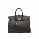 A HAVANE EVERCALF LEATHER BIRKIN 35 WITH PALLADIUM HARDWARE - photo 1