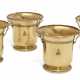 A SET OF FOUR FRENCH EMPIRE SILVER-GILT WINE COOLERS FROM THE PAVLOVITCH SERVICE - Foto 1