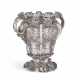 A WILLIAM IV SILVER WINE COOLER AND LINER - photo 1