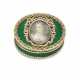 A LOUIS XV ENAMELLED GOLD MINIATURE-SET SNUFF-BOX - Foto 1