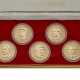 A SET OF FIVE GOLD COINS COMMEMORATING THE CENTENNARY OF THE BIRTH OF MAO ZEDONG - photo 1