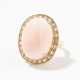 Korallen-Diamant-Ring - photo 1