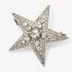 A star brooch with diamonds - Foto 1