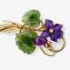 A violet brooch - Foto 1