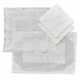 A SUITE OF LINEN AND ORGANDY PLACEMATS AND NAPKINS - фото 1