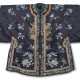 TWO CHINESE EMBROIDERED SILK INFORMAL ROBES - photo 1
