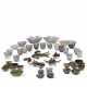 AN ASSEMBLED GROUP OF AGATE FINGER BOWLS AND SALT CELLARS - фото 1