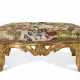 A FRENCH GILTWOOD TABOURET DE PIED - photo 1