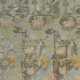 AN ITALIAN SILK BROCADE HANGING WITH ARCHITECTURAL PATTERNING - photo 1