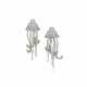 MICHELE DELLA VALLE OPAL AND DIAMOND JELLYFISH EARRINGS - photo 1