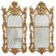 A PAIR OF GEORGE II GILTWOOD PIER MIRRORS - photo 1