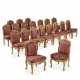 A SUITE OF TWENTY LOUIS XV STYLE GILTWOOD CHAISES - Foto 1