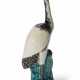 A CHINESE EXPORT PORCELAIN MODEL OF A CRANE - фото 1