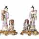 A PAIR OF ORMOLU-MOUNTED CHINESE EXPORT PORCELAIN CANDLESTICKS - Foto 1