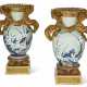 A PAIR OF LOUIS XVI ORMOLU-MOUNTED CHINESE CELADON PORCELAIN VASES - Foto 1