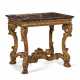 A NORTH EUROPEAN GILTWOOD CENTER TABLE - Foto 1