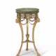 A GEORGE III GILTWOOD AND POLYCHROME-PAINTED GUERIDON - photo 1