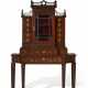 A GEORGE III MAHOGANY SECRETAIRE CABINET-ON-STAND, AFTER A DESIGN BY THOMAS CHIPPENDALE - photo 1