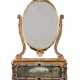 A GEORGE III PASTE-SET AND SILVER-MOUNTED ORMOLU DRESSING TABLE MIRROR WITH AUTOMATON AND MUSICAL MOVEMENT - Foto 1