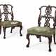 A PAIR OF GEORGE II MAHOGANY RIBBON-BACK SIDE CHAIRS - photo 1
