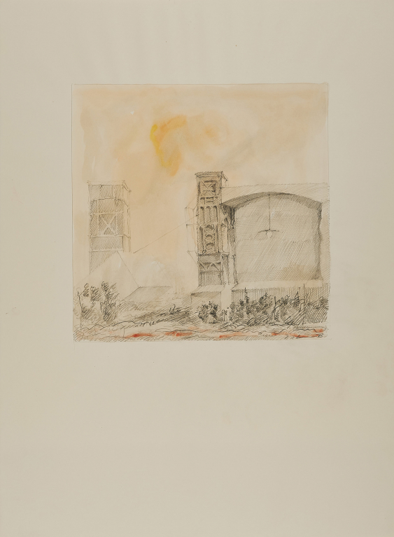 Peter Ackermann (1934 Jena - 2007 Cortona-Valecchie). Untitled