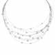 Collier mit Brillanten zus. ca. 0,8 ct, - фото 1