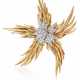 TIFFANY & CO., JEAN SCHLUMBERGER DIAMOND AND GOLD 'FLAMES' BROOCH - Foto 1