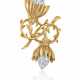 NO RESERVE | TIFFANY & CO., JEAN SCHLUMBERGER DIAMOND AND GOLD BROOCH - photo 1