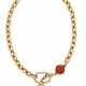 NO RESERVE | POMELLATO CARNELIAN AND GOLD NECKLACE - фото 1