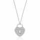 NO RESERVE | TIFFANY & CO. DIAMOND HEART PENDANT-NECKLACE - photo 1