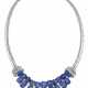 SAPPHIRE AND DIAMOND NECKLACE - фото 1