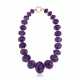NO RESERVE | AMETHYST BEAD NECKLACE - photo 1