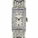 NO RESERVE | ART DECO DIAMOND AND SEED PEARL WRISTWATCH - Foto 1