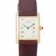 CARTIER Vintage Tank Vermeil, Ref. 590005. Armbanduhr. Ca. 1980/90er Jahre. - photo 1