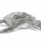 AN ITALIAN SILVER SEA TURTLE-FORM BOX - photo 1