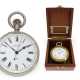 Chronometer: hochfeines Taschenchronometer/Beobachtungschronometer, Ulysse Nardin ca.1942 - photo 1