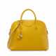 A JAUNE COURCHEVEL LEATHER BOLIDE 35 WITH GOLD HARDWARE - photo 1