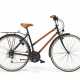 A GOLD LEATHER AND BLACK CARBON BICYCLE, HERMÈS IN COOPERATION WITH PEUGEOT, LIMITED EDITION, NO. 70032C - Foto 1