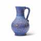 AN IZNIK LAVENDER GROUND SLIP PAINTED POTTERY JUG - photo 1