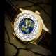PATEK PHILIPPE. A RARE AND SUPERB 18K GOLD AUTOMATIC WORLD TIME WRISTWATCH WITH CLOISONN&#201; ENAMEL DIAL - фото 1