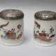 Pair of German Porcelain Containers - photo 1