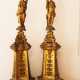 Pair of Genoese Palace Hall lamp Stands - photo 1