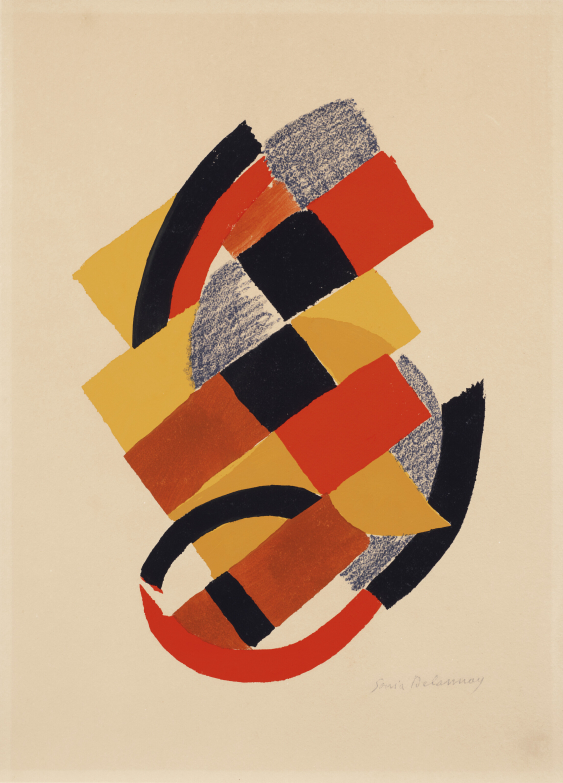 Sonia Delaunay (18841979) — Katalog Art Moderne Foto in hoher