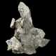 A VERY LARGE SPECIMEN OF "MARY'S GLASS" SELENITE WITH TRANSPARENT AND TRANSLUCENT POINTS - Foto 1