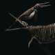 TWO ICHTHYOSAURS MOUNTED IN FIGHTING POSE - Foto 1