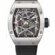 RICHARD MILLE. AN EXCEPTIONAL AND UNIQUE PERSONALIZED PROTOTYPE PLATINUM SKELETONIZED TOURBILLON WRISTWATCH WITH GUARANTEE - фото 1