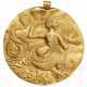 Herausragendes Goldmedaillon mit Nereide, hellenistisch, 3. Jhdt. v. Chr. - Foto 1