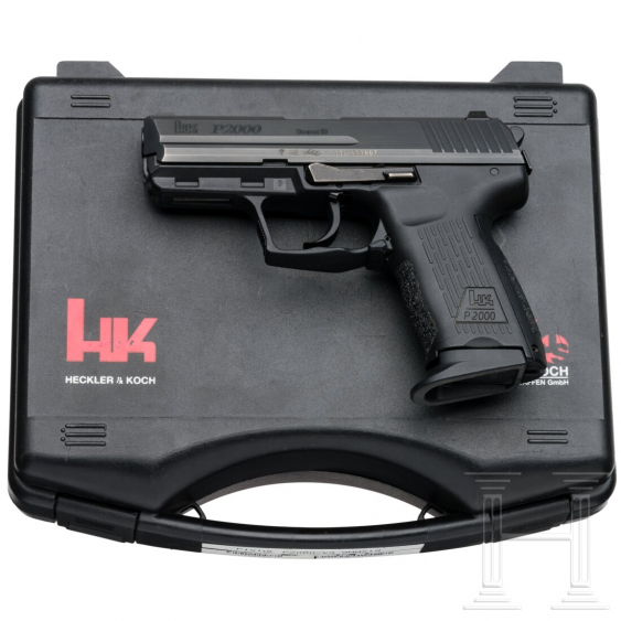 Heckler & Koch P 2000V3, im Koffer