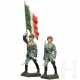 Italienischer Lineol Alpini-Fahnenträger 5/30 sowie Offizier der Armee 5/370 - photo 1