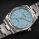 ROLEX, OYSTER PERPETUAL REF. 124300, A STEEL AUTOMATIC WRISTWATCH WITH LIGHT BLUE DIAL - фото 1